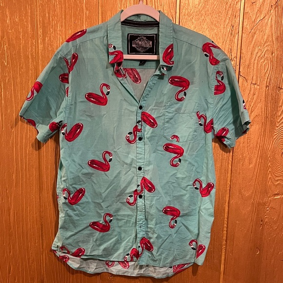 Other - Men's Flamingo Print Shirt